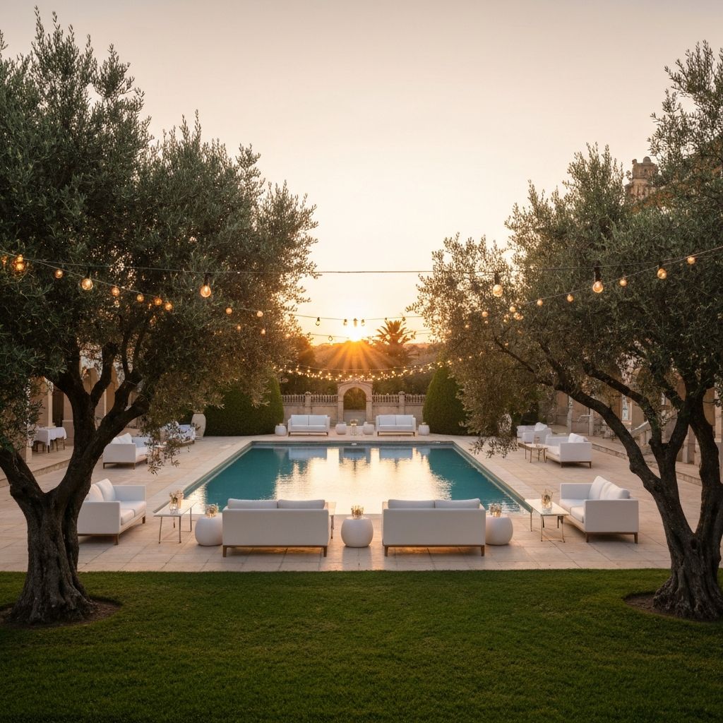 Área Lounge & Piscina